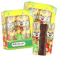Sweetzo - Solid Milk Chocolate Bunny, Seasonal Candy, Individually Wrapped Easter Basket Fillers, 20 Bunnies Total