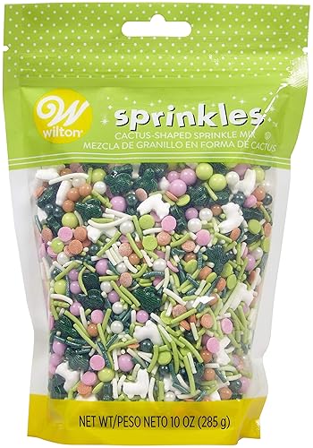 Wilton Cactus And Llama Sprinkles Mix, 10 Oz