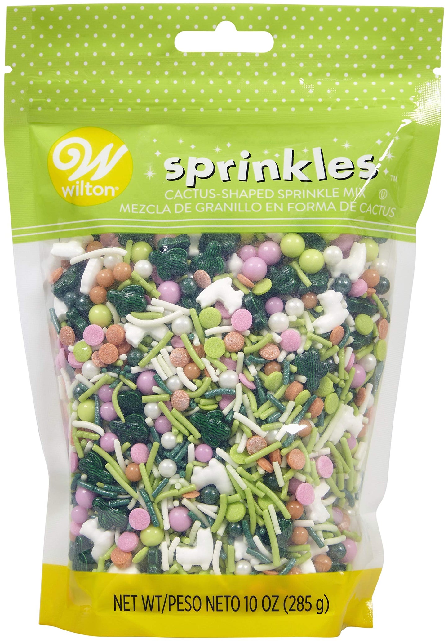 Wilton Cactus And Llama Sprinkles Mix, 10 Oz