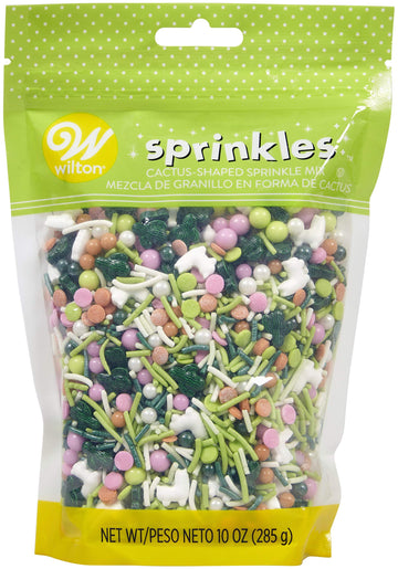 Wilton Cactus And Llama Sprinkles Mix, 10 Oz