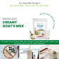 Z Natural Foods Goat Milk Powder - Pure Full Cream, 16 Ounce, Highly Nutritious, Easy Digestion for Smoothies, Cooking, Baking