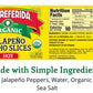 La Preferida Pepper Jalapeno Slice Hot Organic, 11.5 oz