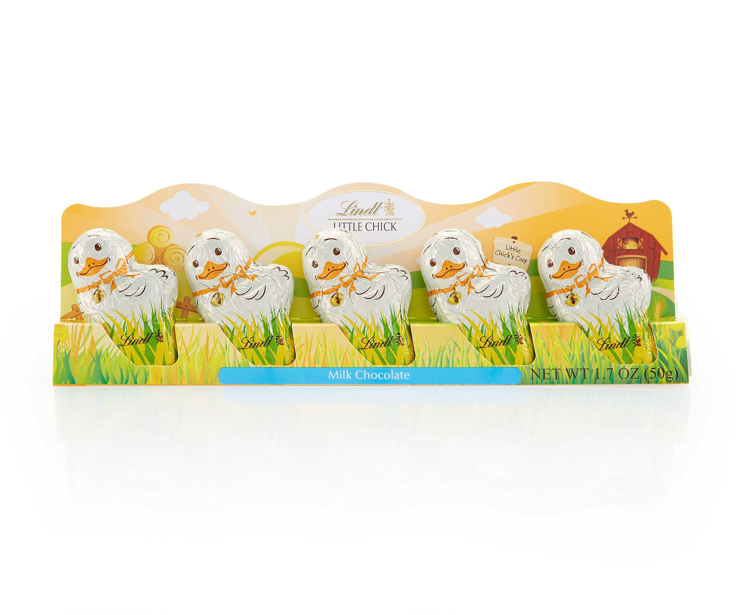 Lindt Little Chicks, Milk Chocolate, 5-Pack