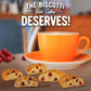 Cooper Street Twice Baked Mini Biscotti Italian Style Cookies - 2.5 Pound of Orange Cranberry Gourmet Cookies Ideal With Coffee