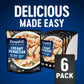 Campbell's Cooking Sauces, Creamy Parmesan Sauce, 11 Oz Pouch (Pack of 6)