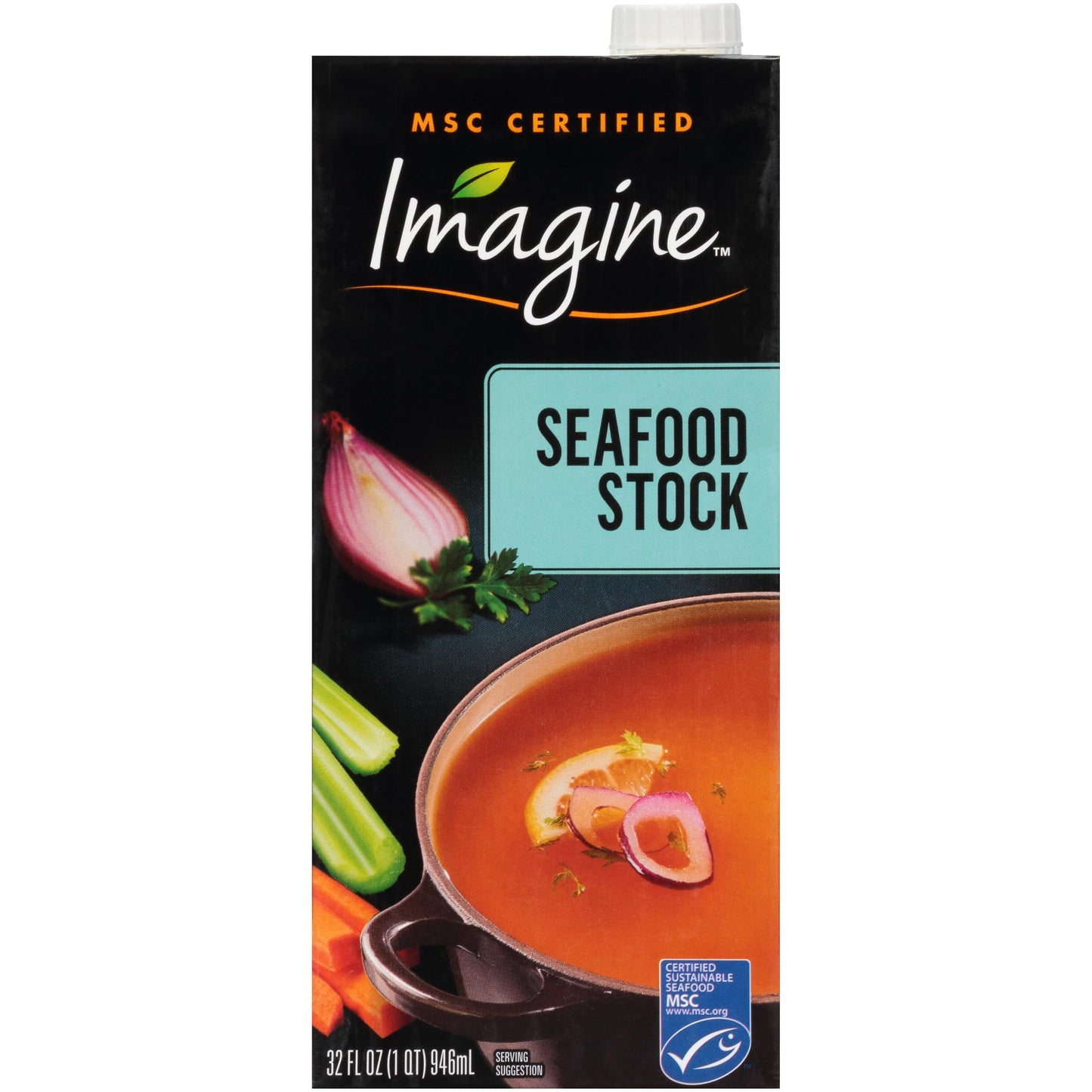 IMAG NAT SEAFOOD STOCK ( 12 X 32 OZ   )