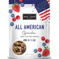 Safe + Fair All American Granola – Gluten-Free & Vegan Snack – Whole Grain Oats With Real Strawberries, Blueberries, And Cranberries – Non-Gmo, Kosher, No Preservatives - 12Oz