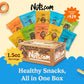 Nuts.com Back to School Variety Pack - Nut-Free Healthy Snack Box for Kids & Adults - Individually Wrapped Snacks, 10 Count Sing