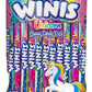 Winis Unicorn | Chewy Candy Swirl | Cotton-Candy Flavored | Sharing Size 4.3 Oz Bag - 11 Pieces | Gifts, Holiday, Parties, Concessions, Pantry, Non-Melting, Party