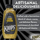 KOOPS Stone Ground Mustard, Old-Fashioned, Gluten-Free, Kosher, Non-GMO, 12 Oz, Pack of 2