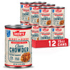 Snow'S Manhattan Clam Chowder, 15 Oz Can (Pack Of 12) - 11G Protein Per Serving - Ready-To-Serve Authentic Manhattan Style Recip