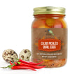 Green Jay Gourmet Cajun Pickled Quail Eggs in a Jar - Fresh Hand Jarred for Cooking & Pantry - Cajun Flavor - Simple Natural Ing