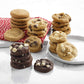 Mrs. Fields Sweet Sampler Cookie and Brownie Tray, Assorted 45 Count - 24 Nibblers, 18 Brownie Bites, 3 Frosted Cookies, Tray