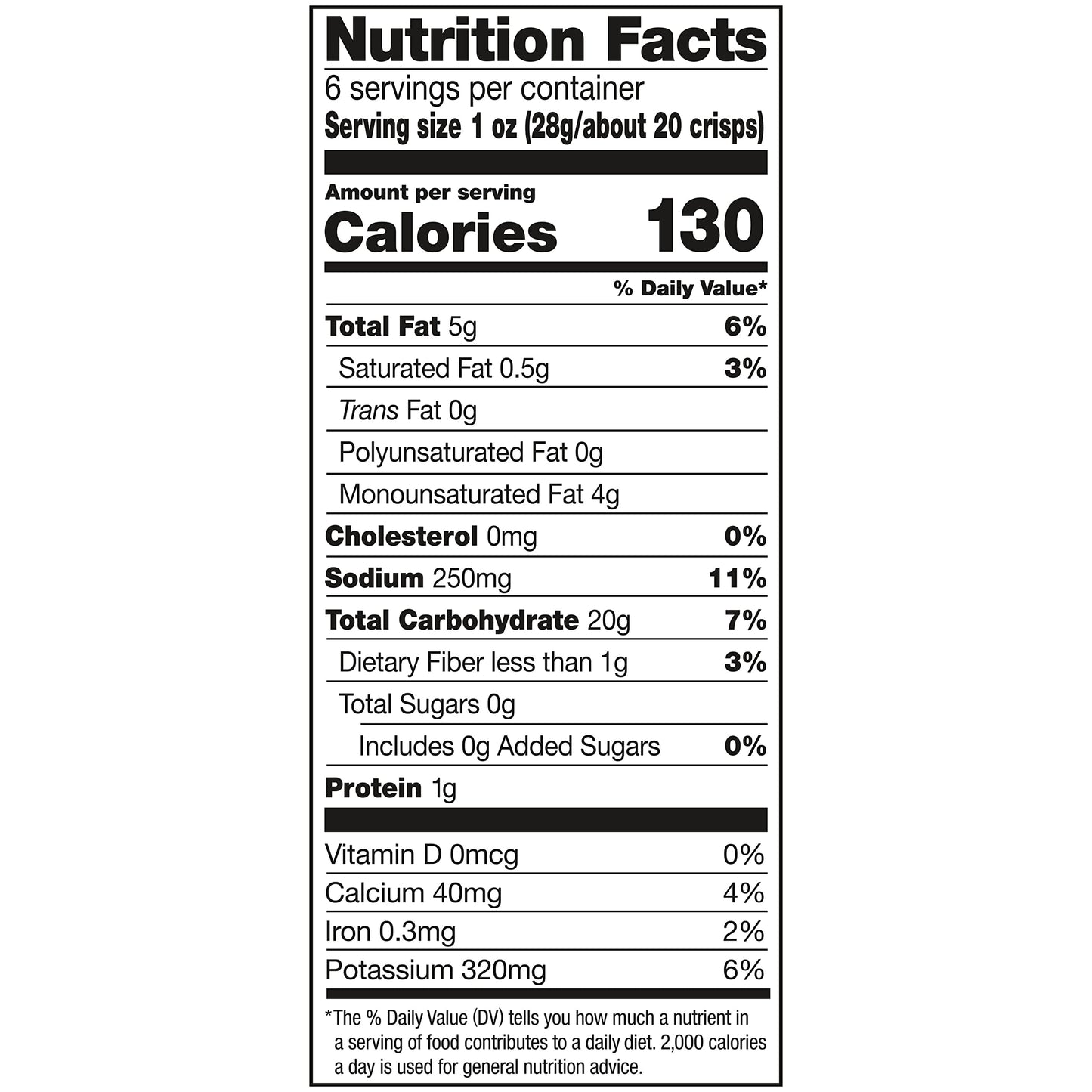 Eatsmart Snacks Garden Veggie Crisps With Sea Salt, 6 Oz