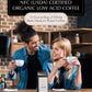 LIFEBOOST Half Caff Ground Coffee - Low Acid, Non-GMO, USDA Organic - 12 Ounce