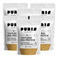 PURIS Pantry Textured Pea Protein, Unflavored Meatless Vegetable Crumbles, Equals 15 lbs Ground Beef, Soy Free, Shelf-Stable, Gl