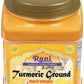 Rani Turmeric (Haldi) Root Powder Spice  (High Curcumin Content) 16oz (1lb) 454g PET Jar ~ All Natural | 100% Pure  Salt Free | Vegan | Gluten Friendly | NON-GMO | Kosher | Indian Origin
