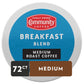 Community Coffee Breakfast Blend Coffee Pods, Medium Roast, 72 Count, Compatible with Keurig 2.0, 12 Count (Pack of 6)
