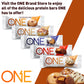 One Protein Bars, Blueberry Cobbler, Gluten Free Protein Bars With 20G Protein And Only 1G Sugar, Guilt-Free Snacking For High P