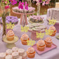Ercadio Gold Glitter Cupcake Toppers - 24 Pcs Birthday Party Decorations Supplies