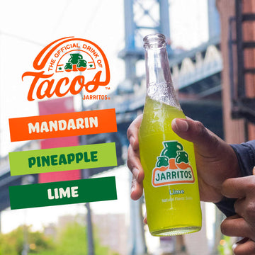 Jarritos Variety Pack, 24 Pack Of 17.7 Oz Bottles (524Ml), Includes 12 Mandarin, 6 Pineapple, 6 Lime, Authentic Mexican Soft Dri
