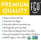 Organic Chamomile Herbal Tea K-Cup Pods  24 Pods by FGO - Keurig Compatible - Naturally Caffeine-Free Tea  enhanced Green Tea is USDA Organic  Non-GMO  & Recyclable
