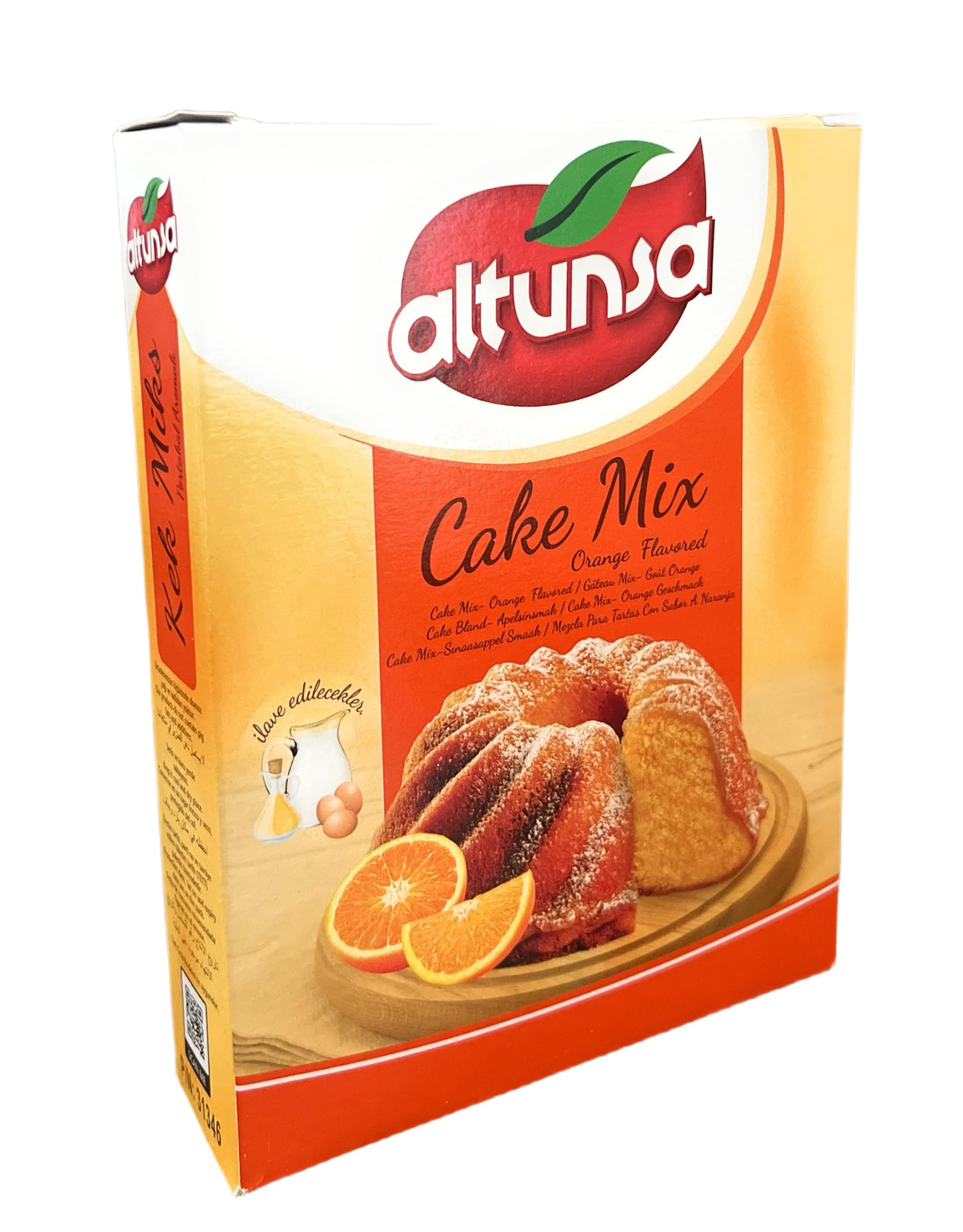 Altunsas Orange Flavored Cake Mix, Halal. (500g)
