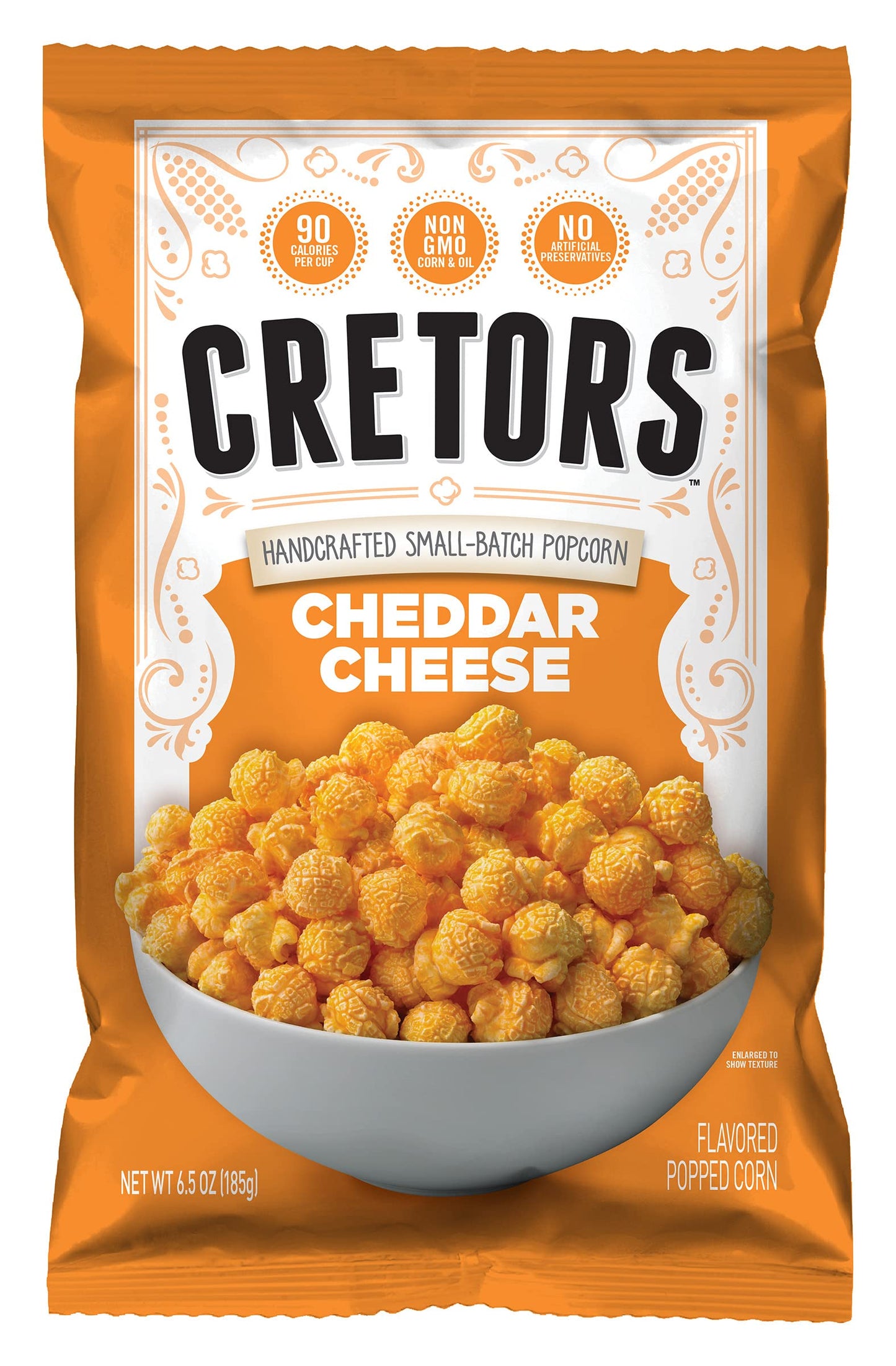 GH Cretors Just The Cheese Corn Popcorn, 6.5 oz