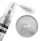 DecorRom Edible Glitter Spray - 3/4oz Food Grade Shimmer Dust for Cake Decorating, Cocktails, Drinks - Silver