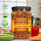 Its Delish Dehydrated Dried Bell Peppers Mix, 16 Oz Jumbo Container, Vegan, Kosher, Chopped & Dried Vegetable Spice Seasoning