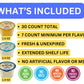 Arthur Nicolas Salad Dressing Dipping Sauce Portion Cups - 30 Count Single Serve Packets