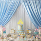 EONNCNT Castle Cake Topper - Gold Glitter, Cardboard, 6.3x8.7 for Birthday Parties and Baby Showers