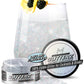 MONÉGASQUE Edible Glitter for Drinks & Cakes, 10g, Magic Rainbow Shimmer Powder