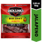 Jack Links Beef Jerky, Jalapeno, 10g Protein, 80 Calories, 2.85 Oz, Keto Friendly, Plastic