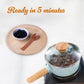 Wufuyuan Boba Tapioca Pearl, Black Sugar Flavor, Ready In 5 Minutes, 8.8 Oz. (4 Packs)