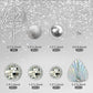 Disco Balls Cake Toppers Mirror Balls With Boho Stars Cake Decorations For 70S 80S Disco Dance Party Saturday Night Fever Suppli