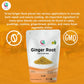Dried Ginger Root 4 oz | Cut and Sifted Dried Ginger Pieces | As Spicy as Fresh Ginger | Flavourful Indian Spice |100% Pure and