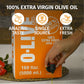 O-Live & Co. 100% Extra Virgin Olive Oil, First Cold Pressed, 169 Fl Oz Eco-friendly Packaging