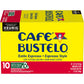 Caf   Bustelo Espresso Style Dark Roast Coffee, Keurig K-Cup Pods, 10 Count Box