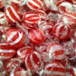 Striped Cinnamon Discs - 2 lbs of Fresh Delicious Individually Wrapped Red and White Hard Candy Buttons