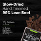 NO MANS LAND BEEF JERKY Fajita Lime High Protein Snack 16oz Gluten Free