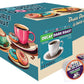 Double Donut Coffee Decaf Extra Bold Blend Dark Roast Pods, 72 Count, Compatible with Keurig K Cups