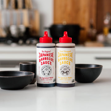 Bachan'S Japanese Barbecue Sauce 2 Pack - 1 Original, 1 Sweet Pineapple - Bbq Sauce For Wings, Chicken, Beef, Pork, Seafood, Noo