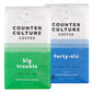 Counter Culture Coffee Whole Bean Coffee Multi-Pack - 12oz Bags (Big Trouble & Forty-Six) - Pack of 2