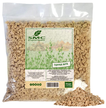 Toffee Bits Coarse Grinded 1 Pound Bulk Bag-Fresh