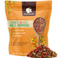Gourmanity Dried Red And Green Bell Peppers Mix, Flavorful Diced Peppers Fresh And Appetizing, Perfect For Ramen Toppings Soups