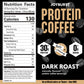 *NEW* Joyburst Protein Coffee Beverage Dark Roast (18 Tetras) - 0 Sugar  30g of Protein  Ready to Drink