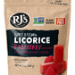 RJs Licorice Soft Australian Licorice Candy, Natural Raspberry Flavor, 7.05 Ounce (8-Pack), Non-GMO, Plant-Based
