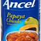 Ancel Papaya Chunks In Syrup, 17 Ounce (Pack of 24)