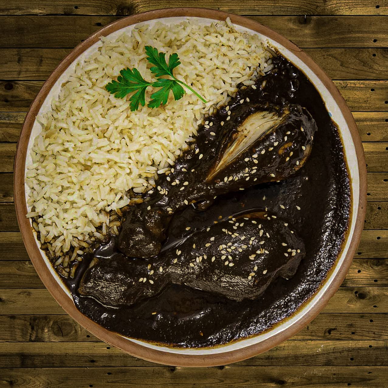 Mi Mole - Mole Negro de Oaxaca - 8 oz - A rich, all-natural mole paste made from 26 carefully selected ingredients that honors a